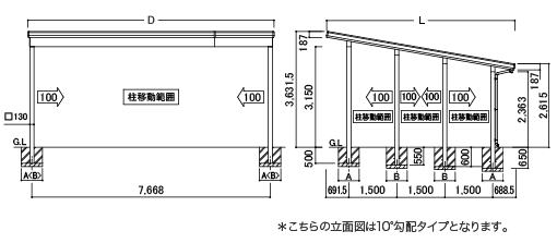 カーポート おひさまcarルーフ シナネン株式会社